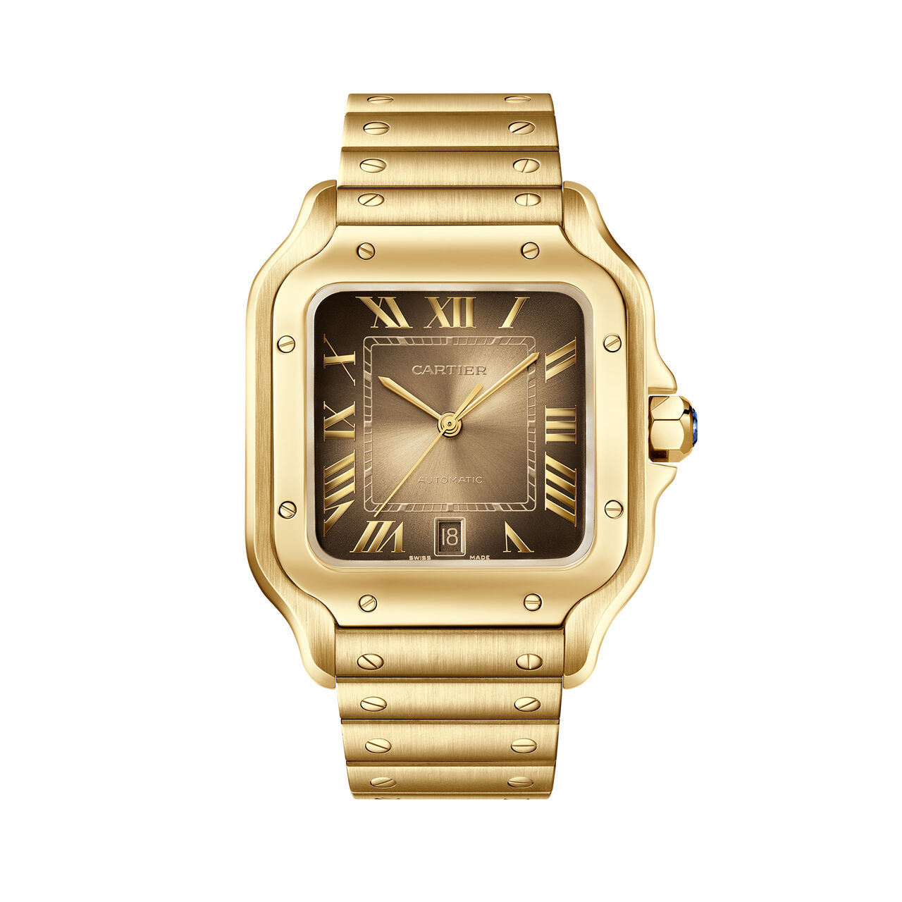 Cartier Santos de Cartier Large Automatic 40 mm Yellow Gold WGSA0095  image number 0